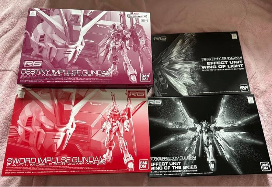 RG デスティニーインパルス＆光の翼セット